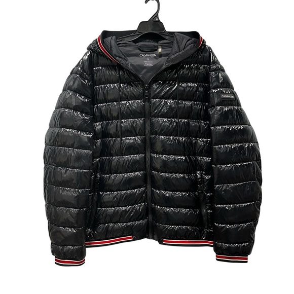 Calvin Klein Other - Calvin Klein Men's Hooded Super Shine Puffer Jacket